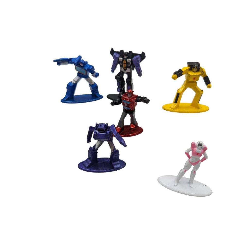 Hasbro Jada Toys Transformer Nano Metalfigs Die-Cast Figures Set of 17 - Picture 5 of 14